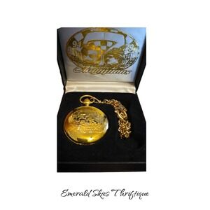 Dale Earnhardt & Richard Petty 7 Time Champions Pocket Watch Untested. Free ship